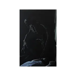 Poster - The Creeper in the Dark: A Silent Approach Poster, Matte Poster, Paralysis Demon Wall Art, Vertical Horizontal Prints, Home Decor, Gothic Artwork, Halloween