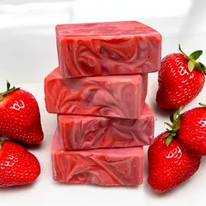 Pink Strawberry Soap