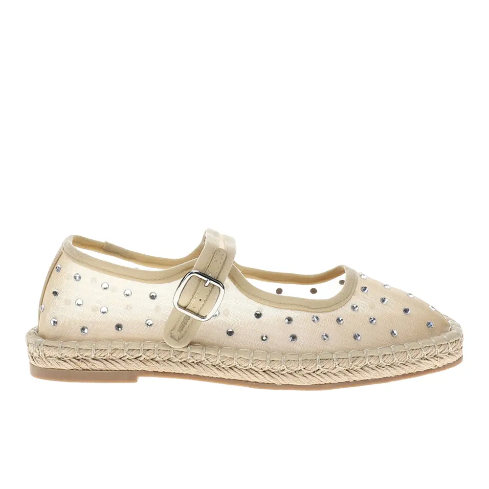 COCONUTS by Matisse Womens Meg Mary Jane Espadrille Flats Casual - Beige