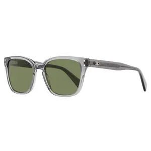 Ferragamo Square Keyhole Sunglasses SF1040SCP 020 Transparent Gray 55mm
