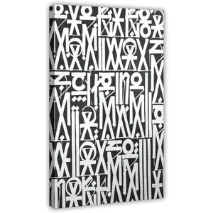 Canvas Print Modern Art Street Poster Abstract Wall Canvas Poster Wall Art Decor Print Picture Paintings 24x36inch(60x90cm)
