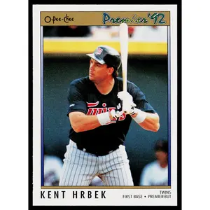 Kent Hrbek 1992 O-Pee-Chee Premier #46 Minnesota Twins