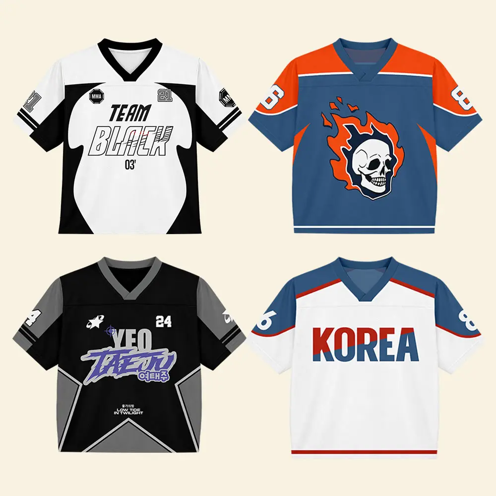 Manhwa Boxy Mesh Jersey Shirt, Jinx Low Tide In Twilight Melting Point Jersey Mesh Fabric Gift For Fan