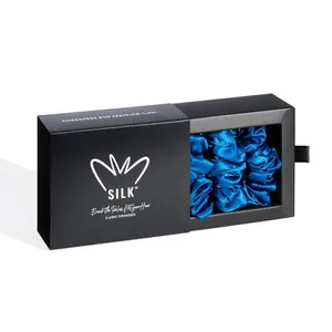 Crowned Silk Large Scrunchies