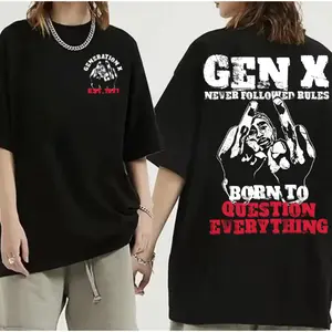 Gen X Est 1971 T-Shirt, Gen X Tupac Shirt, Generation X Never Followed Rules, For Men, For Women
