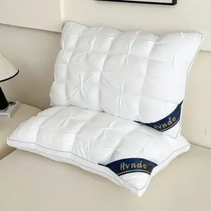 Luxury 5-Star Hotel Quality Pillow - Deep Sleep Neck Support, Non-Collapse High Pillow Core, Hypoallergenic Polyester Cover,All-Season,  Gift
