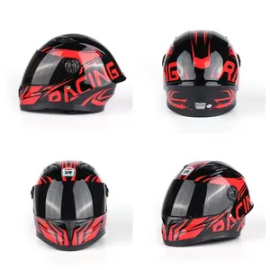 Motorcycle Helmet for Kids Boy Girl Children Helmet Full Face Scooter Motorbike Off-road Casco Moto Helmet DOT Certification