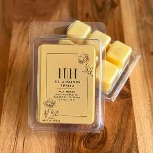 H|H St. Armand’s Spritz 2.5oz 71g Scented Wax Cubes for Home Fragrance Hand Poured in Sarasota,FL