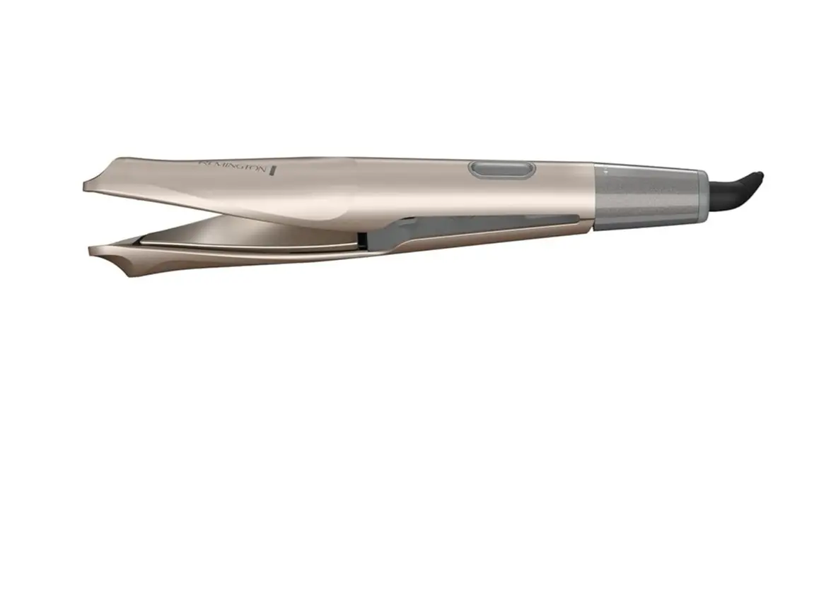 Remington Pro 1" Multi-Styler with Twist & Curl Technology, Straightener and Curling Iron in one tool, Color Care Protection, Champagne