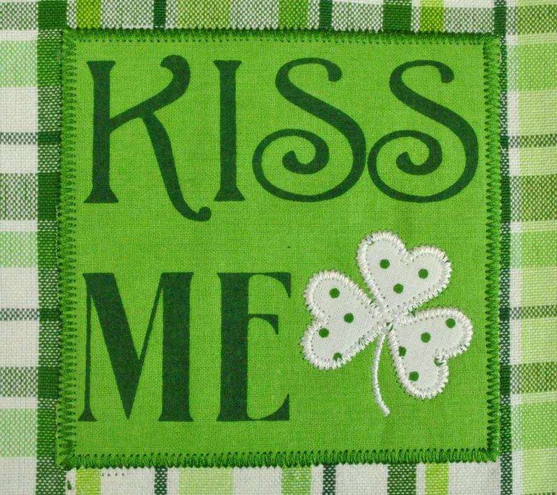 Design Imports Set of 3 St. Patrick's Day Kitchen Towels