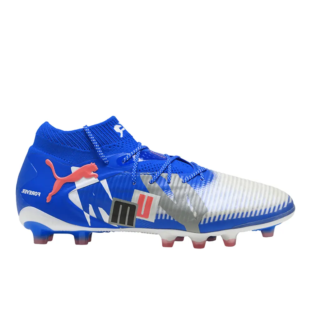PUMA Mens Future 8 Ultimate Forever Artificial Grass Soccer Cleats  - Blue