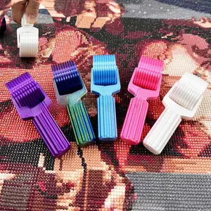 1Pc New Diamond Painting Tool Drum Colorful Roller Accessories Tray Mosaic Diamond Painting Kit Embroidery Tool