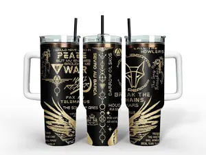 Red Rising Howlers Quote Tumbler 40oz & 30oz, Sci Fi Book Fan Drinkware For Men Women, Darrow Sevro Reader Gift Idea | 300326.C00765.ID03