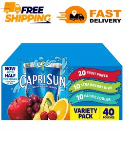Capri Sun Variety Pack 6 fl. oz. pouches, 40 pk.