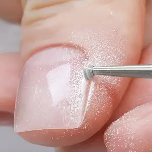 New funnel-shaped nail buffing head, small saucer-shaped nail buffing tool, a must-have for nail salons, professional nail tool, for pre-treatment, trimming nail edges, removing excess gel, and nail buffing tools.