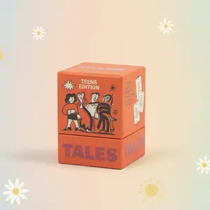 TALES Teens Edition Card Game – Viral Conversation Starter Card Games for Confidence, Emotional Growth & Stronger Family Communication Premium Quality Cards