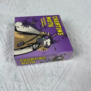 Funny Party Board Game, Cheating Moth Card Game, Interactive Fun, Humorous Social Tool, Family Friend Gathering, Creative Card Game, Party Table Game, Tabletop Games