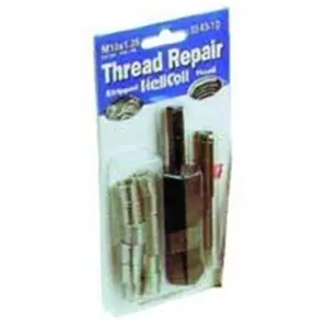 212 MAIN Heli Coil Division HE5546-10 Metric Thread Repair Toolkit, M10x1.5 Helicoil Insert Tools for Automotive & Motorcycle Repairs