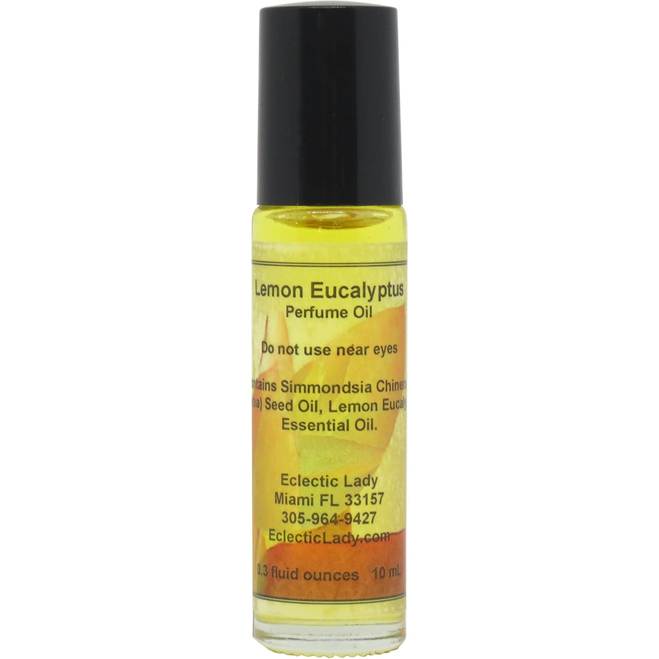 Lemon Eucalyptus Perfume Oil - Portable Roll-On Fragrance