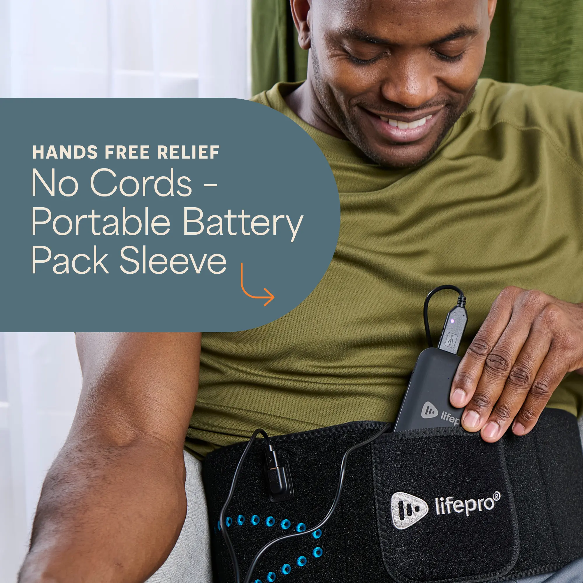 Lifepro Allevared Pro – Heated LED & Vibration Belt for Daily