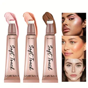 Soft Touch Matte Blushers - Natural Redness Highlighting Highlighter for Daily Use & Special Occasions - Smooth Flawless Radiant Makeup