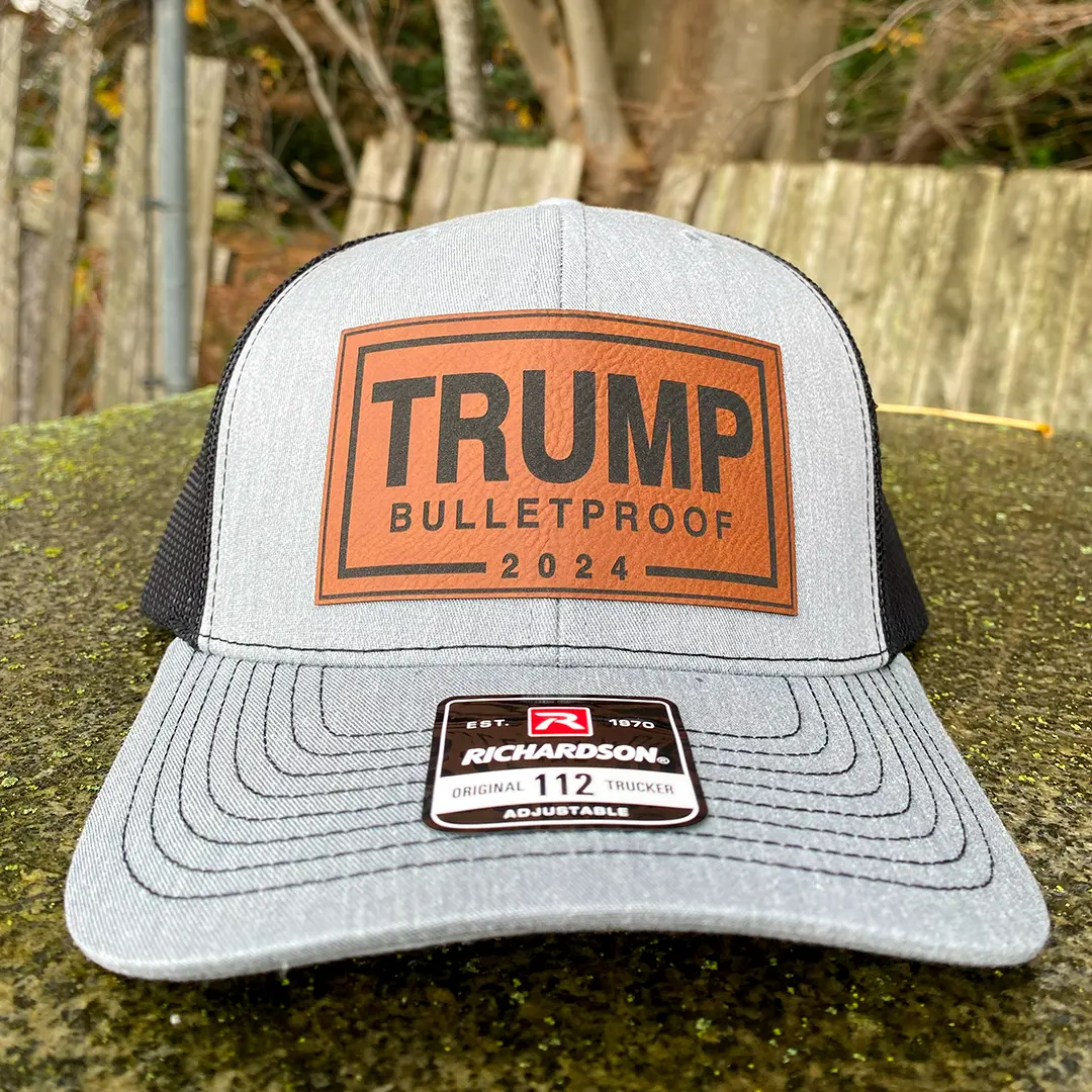American 2024 45/47 Leather Patch Hat