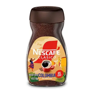 CLASICO Origin Colombia Instant Coffee Beverage, 6-Pack 170g Each