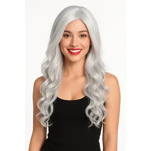 Silver Glam Team Spirit Wig