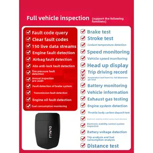 OBD Car Fault Detector Smart Box Tester Computer Diagnostic Tool Fault Decoder Vehicle Clear
