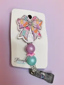 Live Claim- Beaded/Non-Beaded Badge Reel
