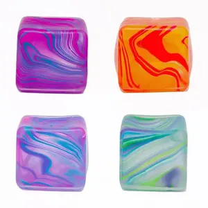 Flow ice cubes, kneading Le Snowflake ice cubes, kneading slow rebound decompression toys, children's toys, adult decompression toys