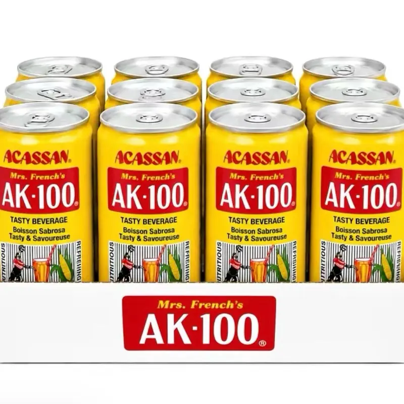 ACASSAN AK-100 Sweet Vanilla Flavor Krunchy Kurls Snack, 12-Count Pack