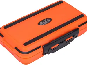 Small Parts Organizer with Dividers, 30-Compartments Hardware Tool Storage Box, Waterproof Seal & Locking Parts Organizers Case for Nail Screws, Nuts, Bolts, Orange