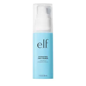 elf Hydrating Face Primer, Makeup Primer For Flawless, Smooth Skin & Long-Lasting Makeup, Fills In Pores & Fine Lines, Vegan & Cruelty-free, Large | 1.0 Fl Oz - Cosmetic Foundation Hydrate