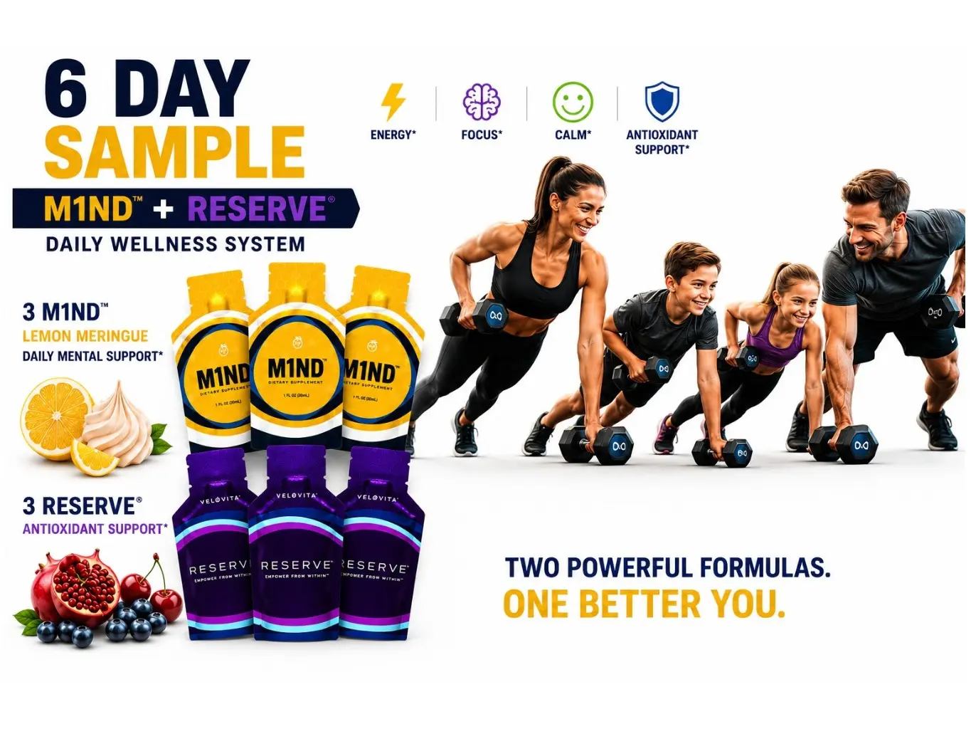 Ultimate Starter Pack 3 days Reserve & 3 Days New M1ND Pack 6 total snaps in this order plus bonus snap.
