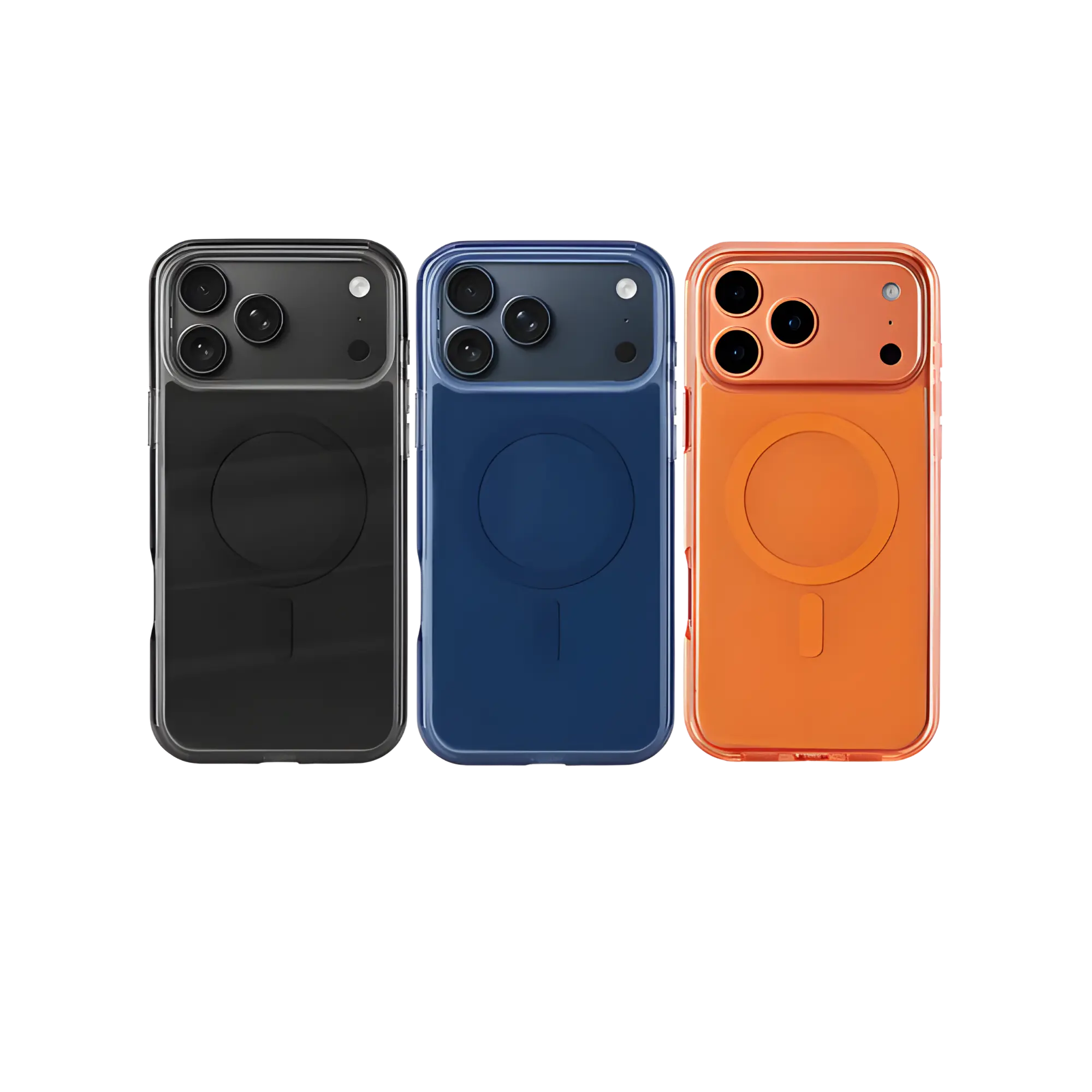 Glossy Magnetic Case for iPhone 17/16/15/14 Series – MagSafe Compatible, Military Grade Drop Protection, Slim Protective Cover