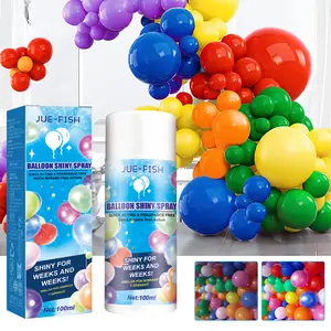 Jue-Fish Aerosol Balloon Spray, Balloon Surface Texture Gloss Lasting Non Oxidation Fading Spray