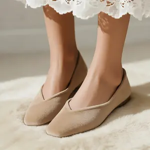 Womens Ballet Flats Fashion Almond Toe Easy Wear Casual Shoes Daily Commute and Party Essential