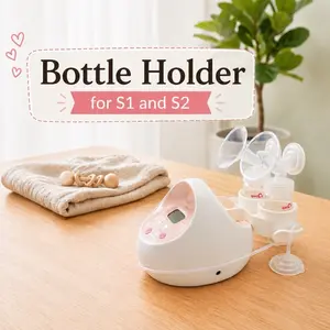Bottle Holder and Organizer for Spectra S1 and S2 Breast Pumps - Provides a Great Way for Pumping Mamas to Simplify Their Pumping Journey and Reduces the Risk of Spilled Milk - Keep Your Pumping Space Organized
