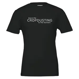 Cropdusting | Country Shirt, Crop Top tShirt, Crop Top Tee, Farmer Mom Shirt, Farmer Wife Shirt, Farm Life Tee