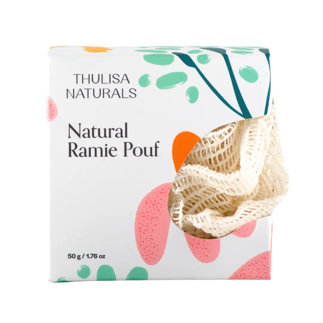 Eco-Friendly Natural Ramie Shower Pouf
