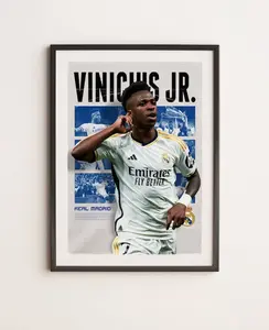 Vinicius Jr Sport Wall Art, Vinicius Jr Poster