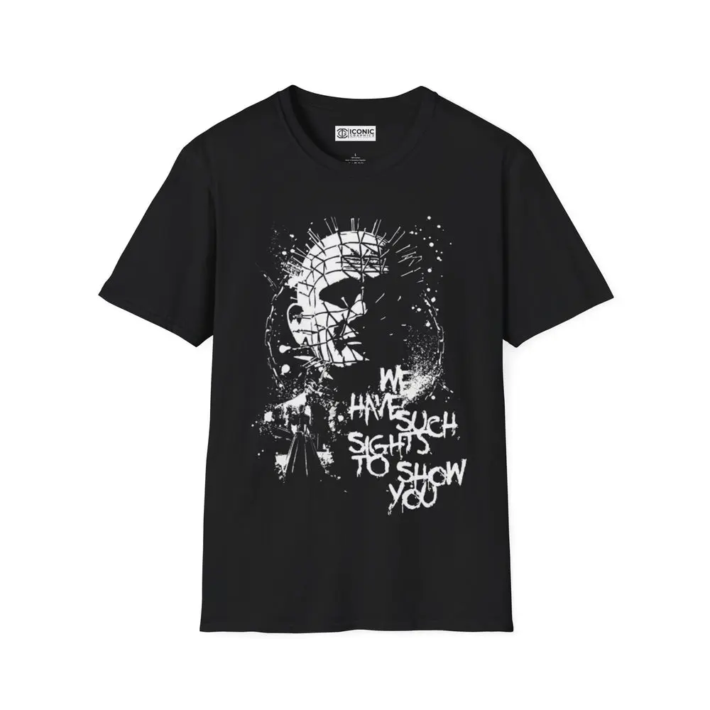 HELLRAISER T-SHIRT #306 - 405% Polyester, Machine Washable, Stylish Crewneck for Summer & Father's Day