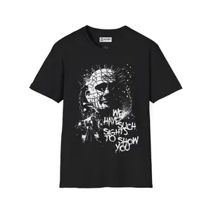 HELLRAISER T-SHIRT #306 - 405% Polyester, Machine Washable, Stylish Crewneck for Summer & Father's Day