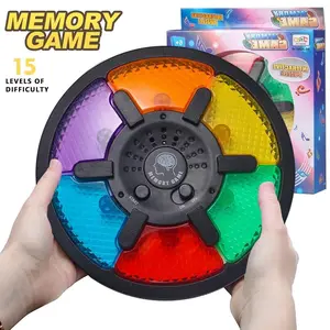 Memory Game Machine Handheld Electronic Memory Game with Light and Sound Puzzle Creative Interactive Game Toy Memory Training