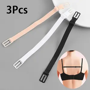 3-Pack Bra Strap Anti-Slip Clips, Adjustable Wide Non-Slip Bra Straps, Secure Breastband Fasteners, Comfortable & Durable Design, Accessories
