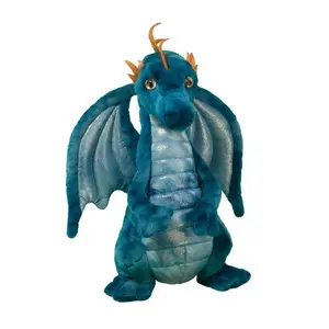 Douglas Cuddle - Zander Blue Dragon - 823 - Weight 4.1 oz - Dimensions 8 × 5 × 11 in