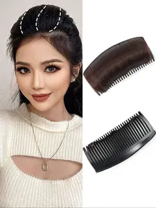 Clip Synthetic Hair Invisible False Hair Base Bump Fluffy Hair Pad Styling Insert Tool Volume Fluffy Increased Hair For Women
