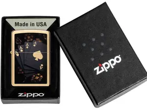 Zippo Poker Design Lucky Ace's (FUEL NOT INCLUDED) ZP-47141