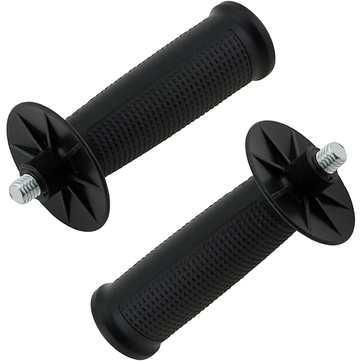 2-Threaded Accessory Handles for Angle Grinders, Plastic Auxiliary Side Handles, 8mm Thread Diameter, 0.26in Inner Diameter Power Tool Accessory